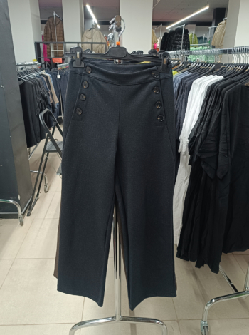 Elegáns, magas derekú női nadrág - N3167 ( Őszi-Téli ) - Fekete