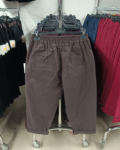Gumis derekú, sztreccs répa nadrág - N10106 - csoki barna