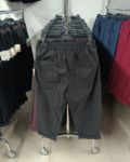 Gumis derekú, sztreccs répa nadrág - N10106 - Fekete