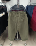 Gumis derekú, sztreccs répa nadrág - N10106 - Khaki zöld